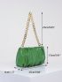 Women Minimalist Ruched Bag Pouch Dumpling Crossbody Bag Cloud Handbag Soft Clutch Purse Shoulder Bag