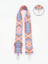 Adjustable Bag Strap Polyester Geometric Pattern