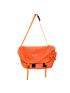 Medium Messenger Bag Letter Graphic Nylon Orange