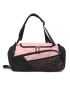 Letter Pattern Duffel Bag Double Handle Gym Bag For Sport & Travel