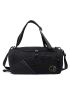 Letter Pattern Duffel Bag Double Handle Gym Bag For Sport & Travel