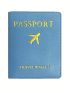 1pc PU Passport Holder Case New Women Men Passport Cover Wallet Purse Travel Bank Card