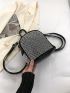 Mini Fashion Backpack Rhinestone Decor