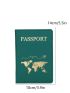 Graphic Pattern Passport Case For Travel