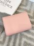 Bow Decor Small Wallet Two Tone