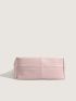 Medium Hobo Bag Solid Pink