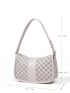 Mini Hobo Bag Geometric Pattern Elegant