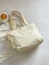 Minimalist Shopper Bag Small Beige