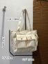 Minimalist Shopper Bag Small Beige