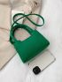 Mini Square Bag Minimalist Green