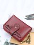 Genuine Leather Women Wallet And Purse PU Money Bag Female Short Hasp Purse Small Coin Card Holder