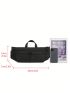 Minimalist Fanny Pack Large Capacity Black