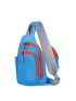 Mini Sling Bag Waterproof Breathable With Zipper Polyester