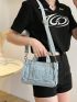 Casual Fashion Denim Women Bag Lady Handbag Denim Tote Women Shoulder Bag Denim Bag