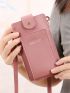 Small Crossbody Cell Phone Purse For Women, Mini Messenger Shoulder Handbag Wallet With Credit Card Slots