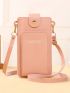 Small Crossbody Cell Phone Purse For Women, Mini Messenger Shoulder Handbag Wallet With Credit Card Slots