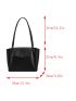 Minimalist Shoulder Tote Bag Double Handle Elegant