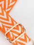 Adjustable Bag Strap Fashionable Chevron Pattern