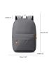 Minimalist Laptop Backpack Zipper For Business