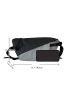 Oversized Fanny Pack Minimalist Two Tone Release Buckle Adjustable Strap