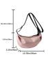 Large Hobo Bag Nylon Pink