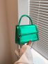 Mini Flap Square Bag Metallic Funky