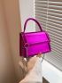 Mini Flap Square Bag Metallic Funky