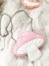 Medium Novelty Bag Chain Strap Mushroom Shaped