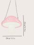 Medium Novelty Bag Chain Strap Mushroom Shaped