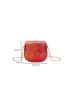 Mini Square Bag Colorblock Chain Strap