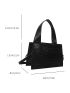 Mini Square Bag Crocodile Embossed