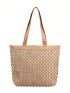 Medium Straw Bag For Vacation