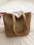 Medium Straw Bag For Vacation