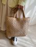 Medium Straw Bag For Vacation