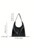 Medium Hobo Bag Solid Color