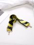 Colorblock Bag Strap Adjustable