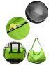 Minimalist Hobo Bag Waterproof Zipper Wet Dry Separation For Travel