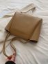 Minimalist Shoulder Tote Bag Double Handle Elegant