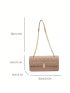 Medium Baguette Bag Quilted Chain Strap