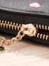 Women Small Wallet Ladies Mini Tassel Wallet Cute Girl Short Zipper Lovely Pu Coin Purse Female Hand Wallet Purse