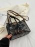 Mini Square Bag Clear PVC Waterproof For Daily