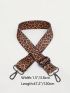 Leopard Bag Strap Women Shoulder Messenger Bags DIY Adjustable Strap Bag Part Accessories Female