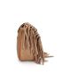 Mini Flap Square Bag Fringe Decor Studded Detail