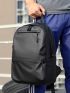 Minimalist Functional Backpack Black