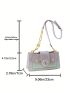 Holographic Square Bag Small Flap