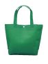 1pc Random Color Foldable Button Shopping Bag Durable Non-Woven Tote Pouch 32 X 38 Cm