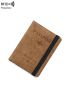 Letter Embossed Passport Case For Travel