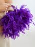 PREMIUM MINI FLUFFY FEATHER BAG