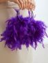 PREMIUM MINI FLUFFY FEATHER BAG