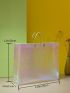 Clear Beach Bag Holographic PVC